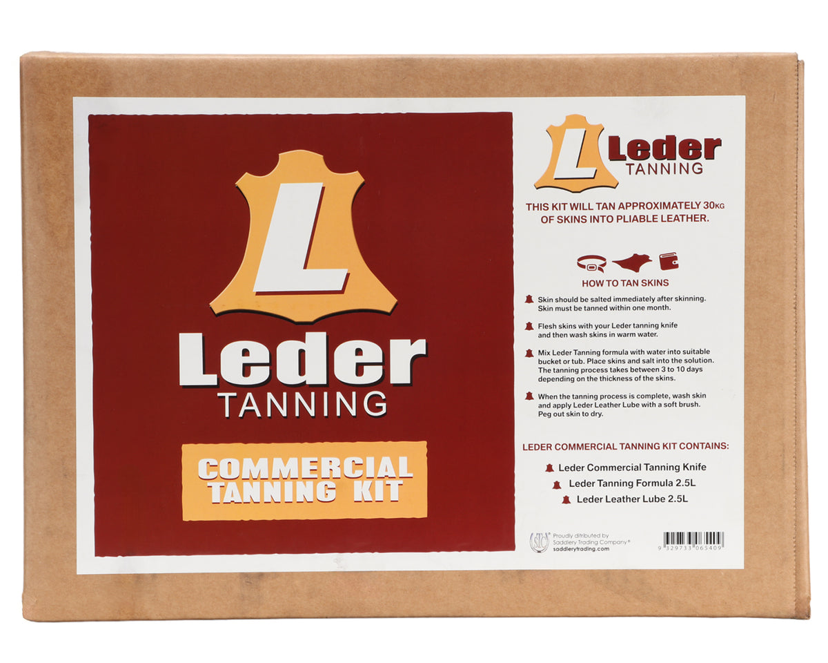 Leder Tanning Kit - Commercial – Greg Grant Saddlery