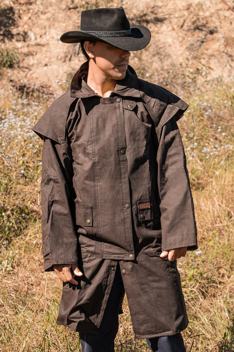 Oilskin raincoat sale