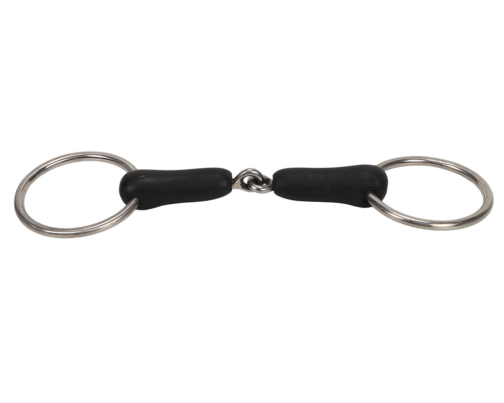 TPU Soft Mouth Loose Ring Snaffle Bit