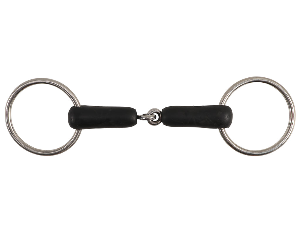 TPU Soft Mouth Loose Ring Snaffle Bit