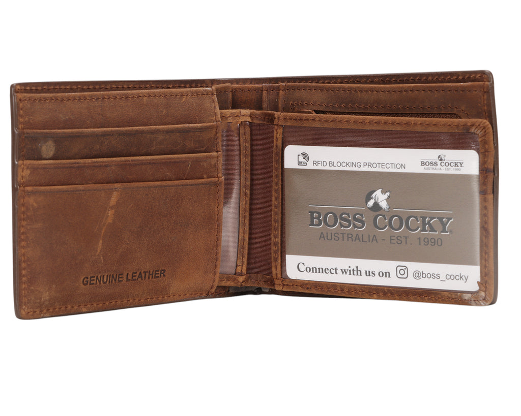 Boss Cocky Wallet Crazy Horse