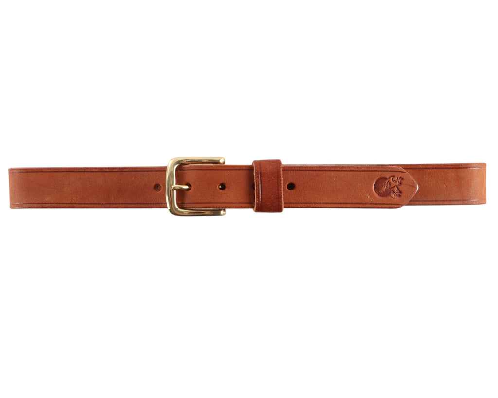 Boss Cocky Saddlers 32mm Belt - Tan Leather