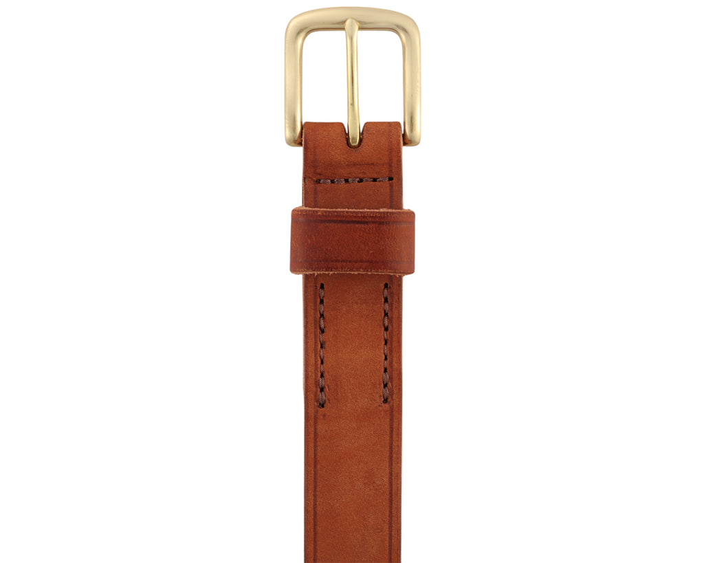 Boss Cocky Saddlers 32mm Belt - Tan Leather