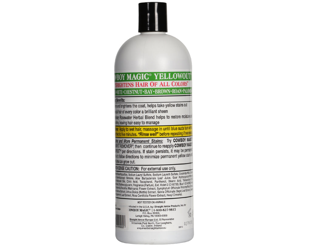 Cowboy Magic Shine In Yellow-Out Shampoo - 946mL