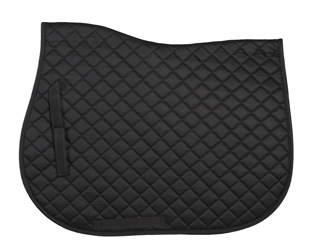 Showmaster General Purpose/Jump Saddle Pad - Black