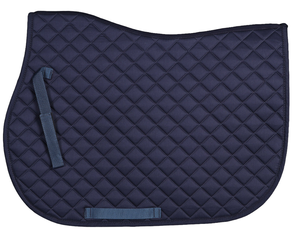 Showmaster General Purpose/Jump Saddle Pad - Navy