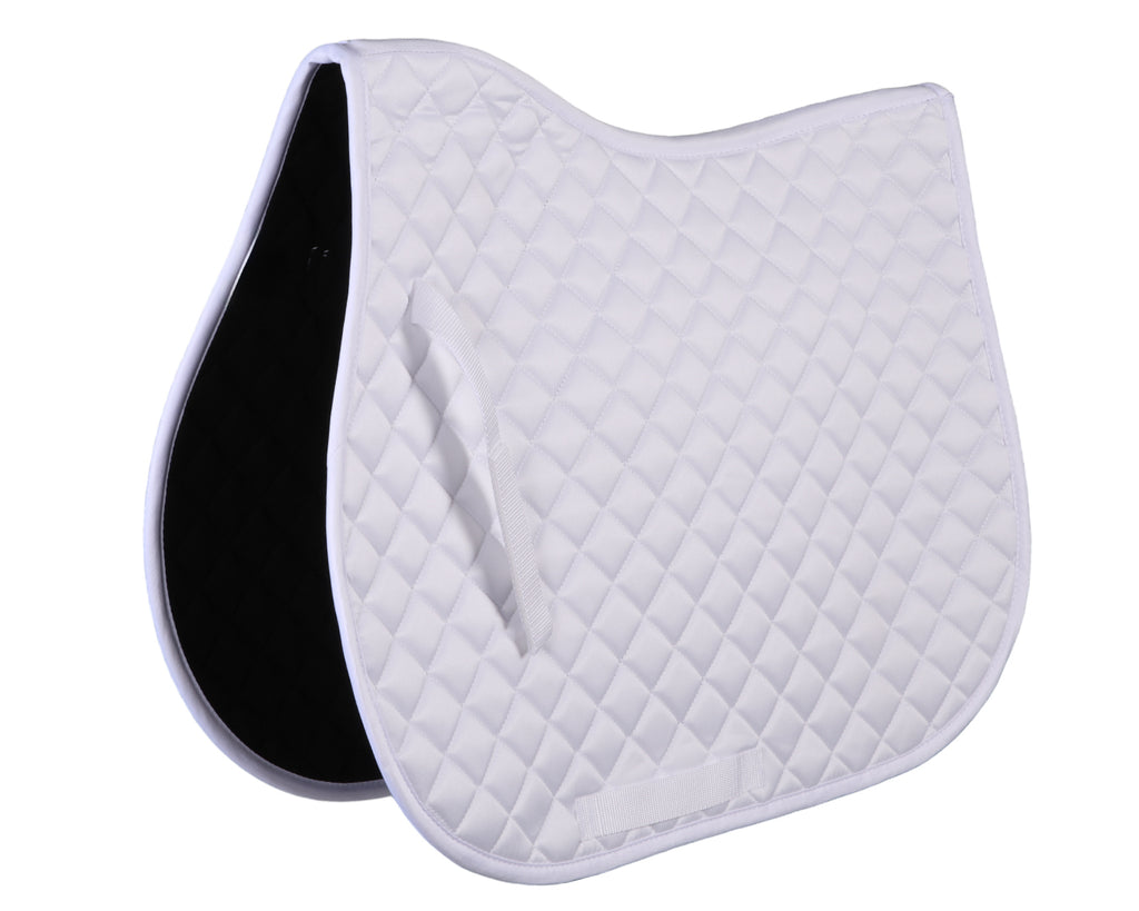 Showmaster General Purpose/Jump Saddle Pad - White