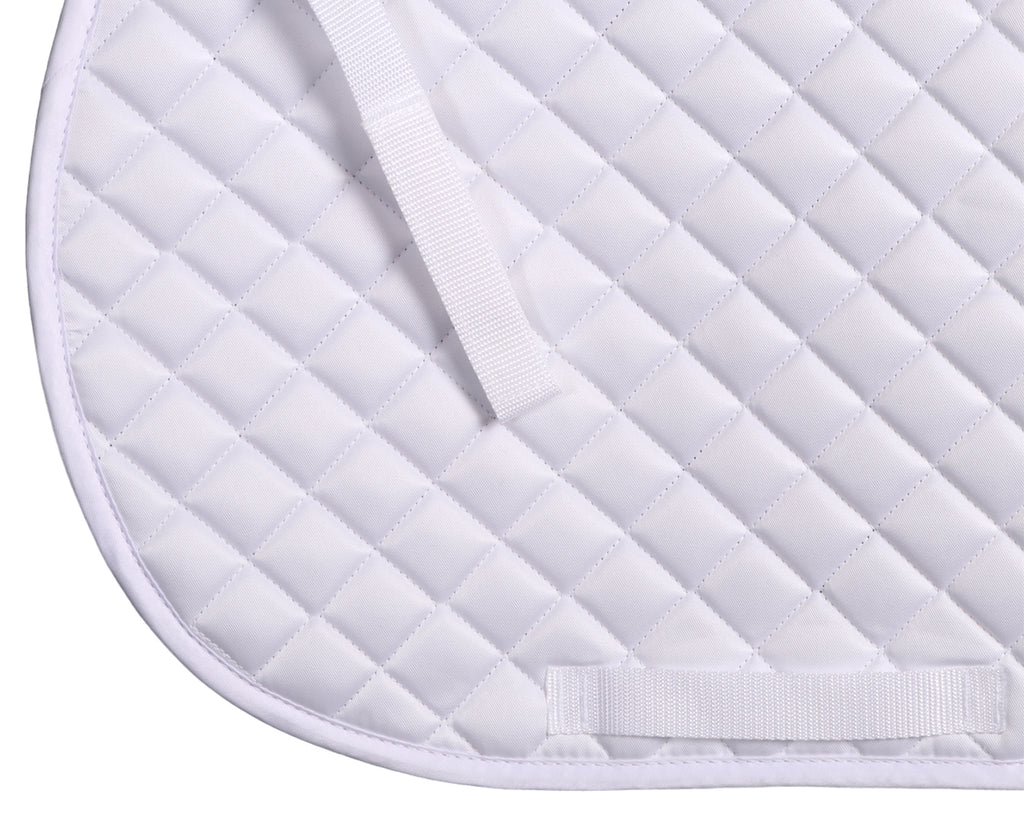 Showmaster General Purpose/Jump Saddle Pad - White