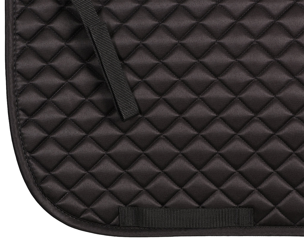 Showmaster Dressage Saddle Pad - Black