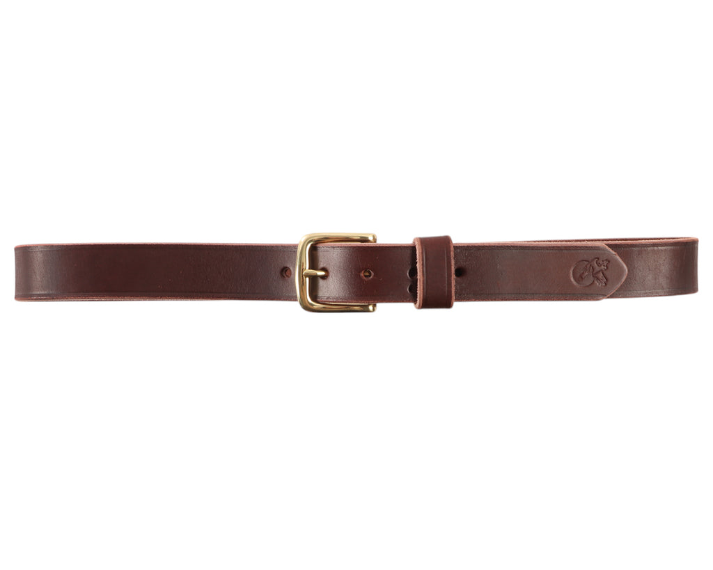 Boss Cocky Saddlers Belt 32mm - Brown Leather