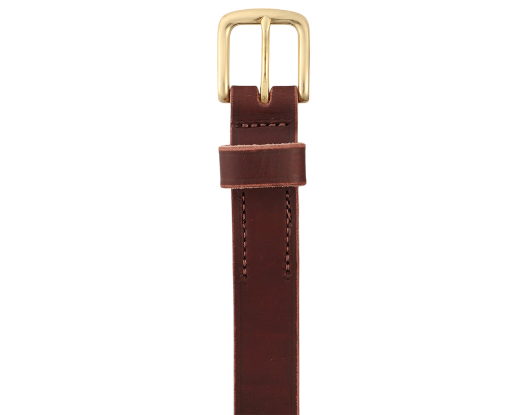 Boss Cocky Saddlers Belt 32mm - Brown Leather