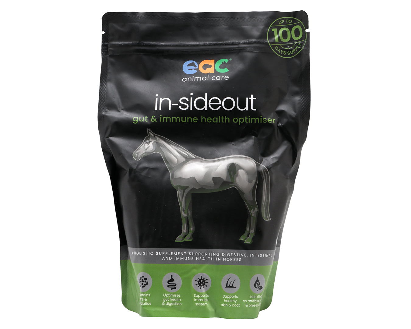 IN-SIDEOUT Horse-Gut & Immune Health Optimiser - 1Kg