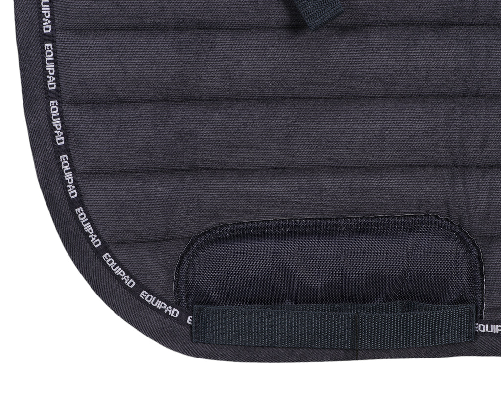 Equipad Corduroy Dressage Saddle Pad - Navy