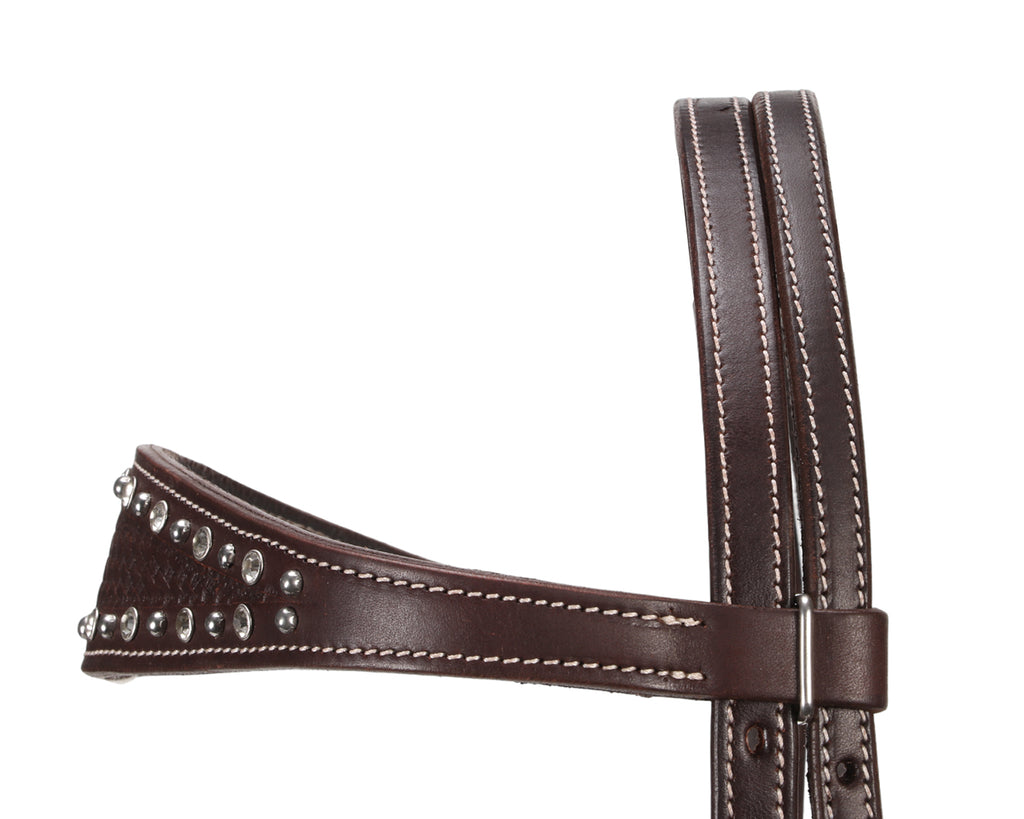 Fort Worth Basket Weave Jewel Headstall