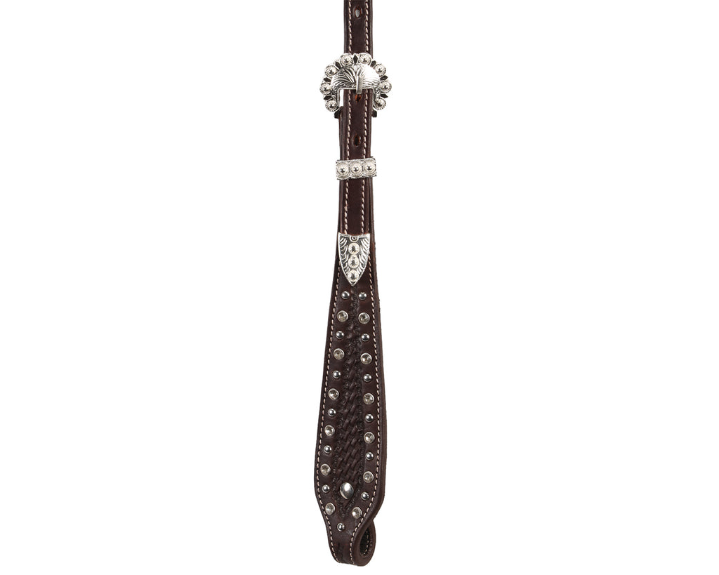 Fort Worth Basket Weave Jewel Headstall