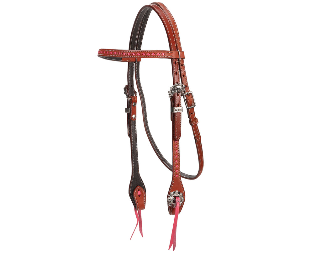 Fort Worth Talisa Headstall - Pink