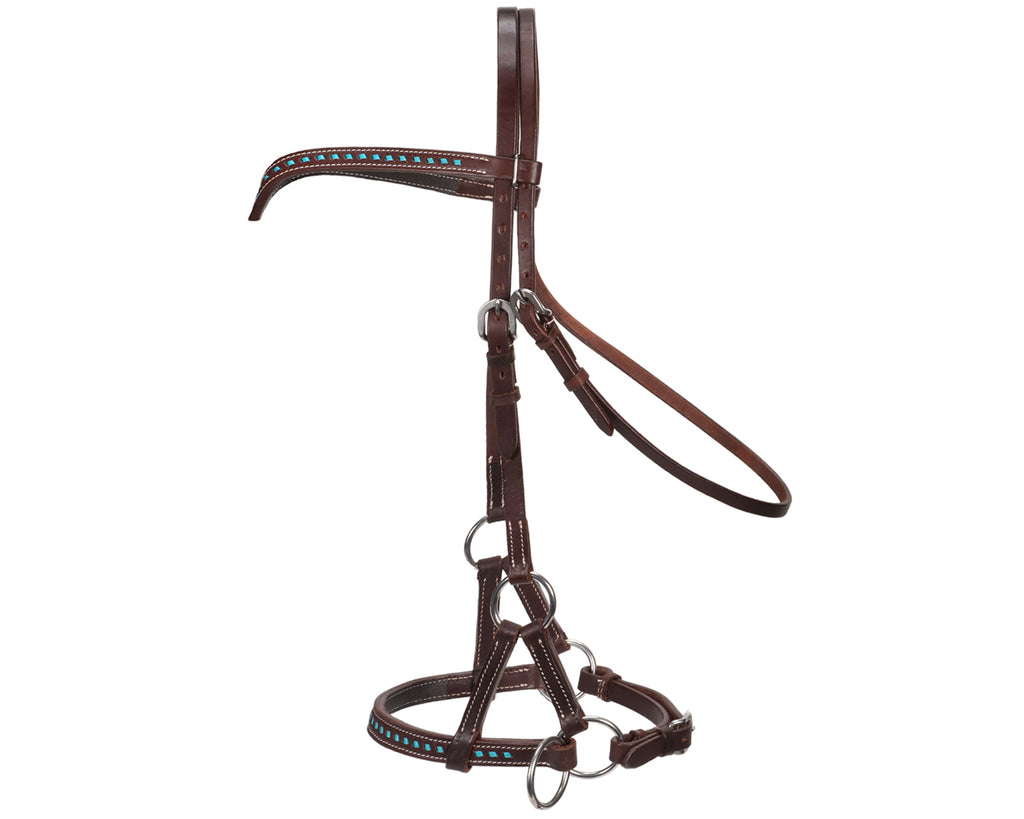 Fort Worth V Brow Side Pull Headstall