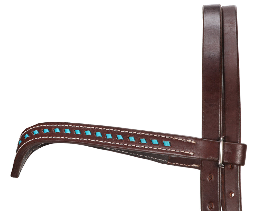 Fort Worth V Brow Side Pull Headstall