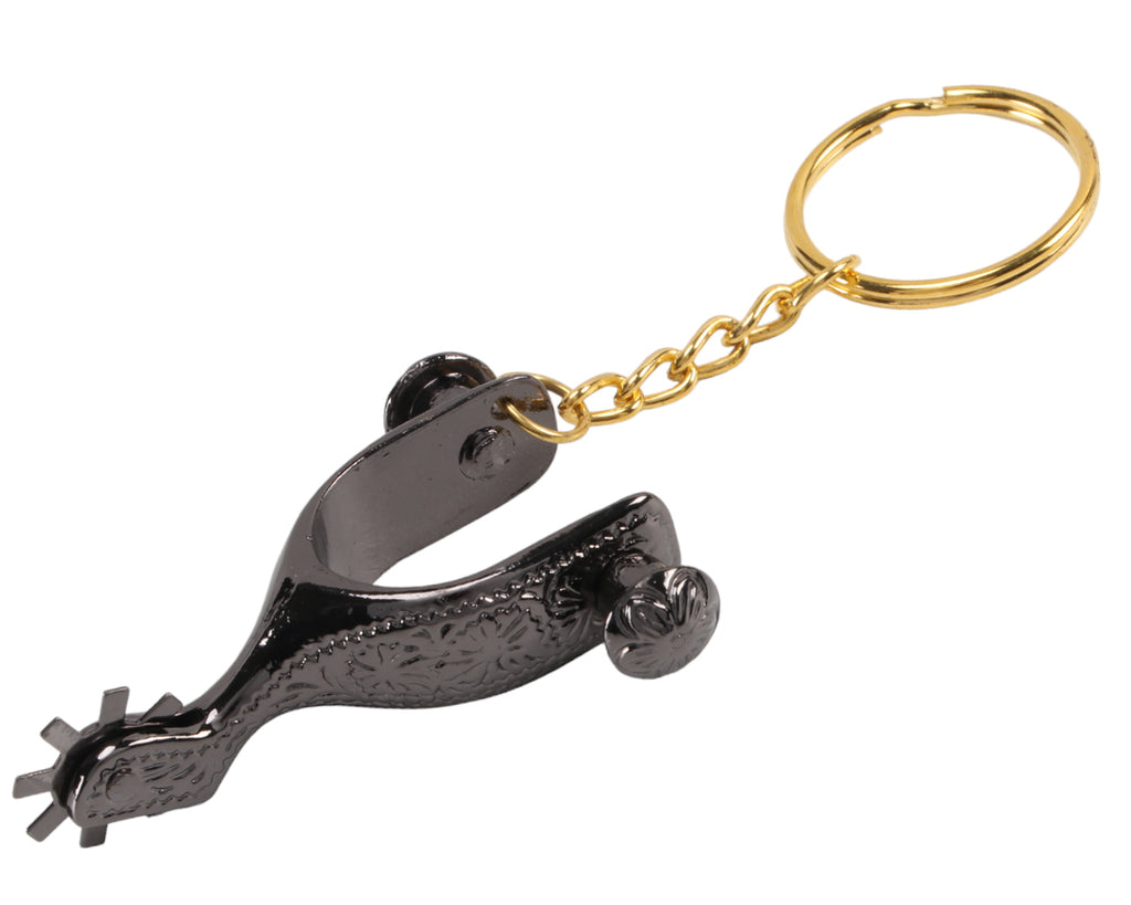 Black Spur Key Ring