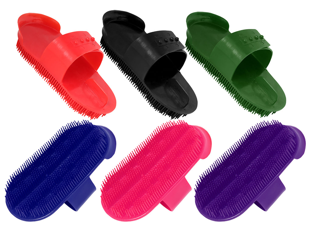 Plastic Massage Curry Comb - various colours