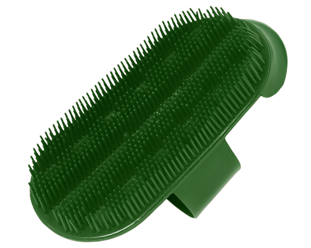 Plastic Massage Curry Comb - Green