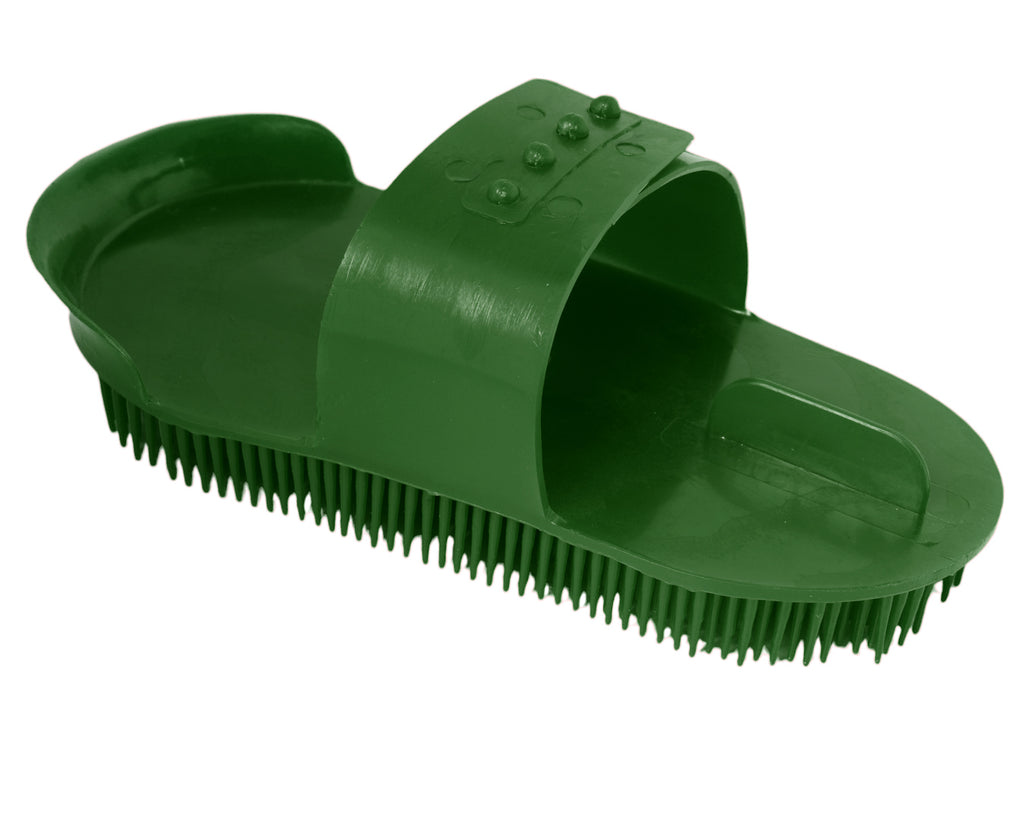 Plastic Massage Curry Comb - Green