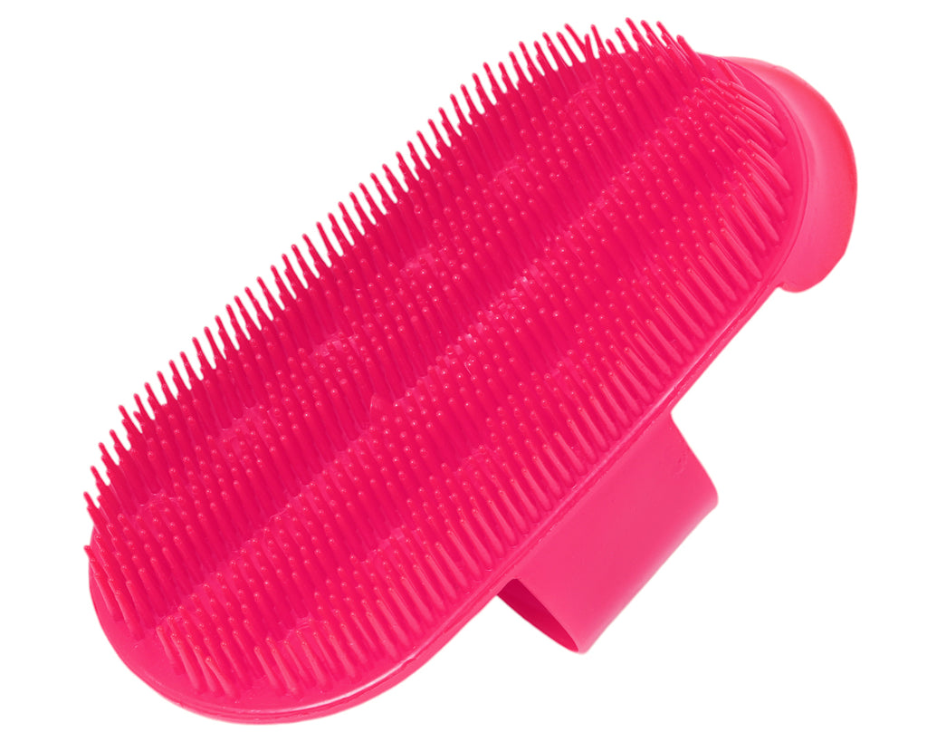 Plastic Massage Curry Comb - Pink