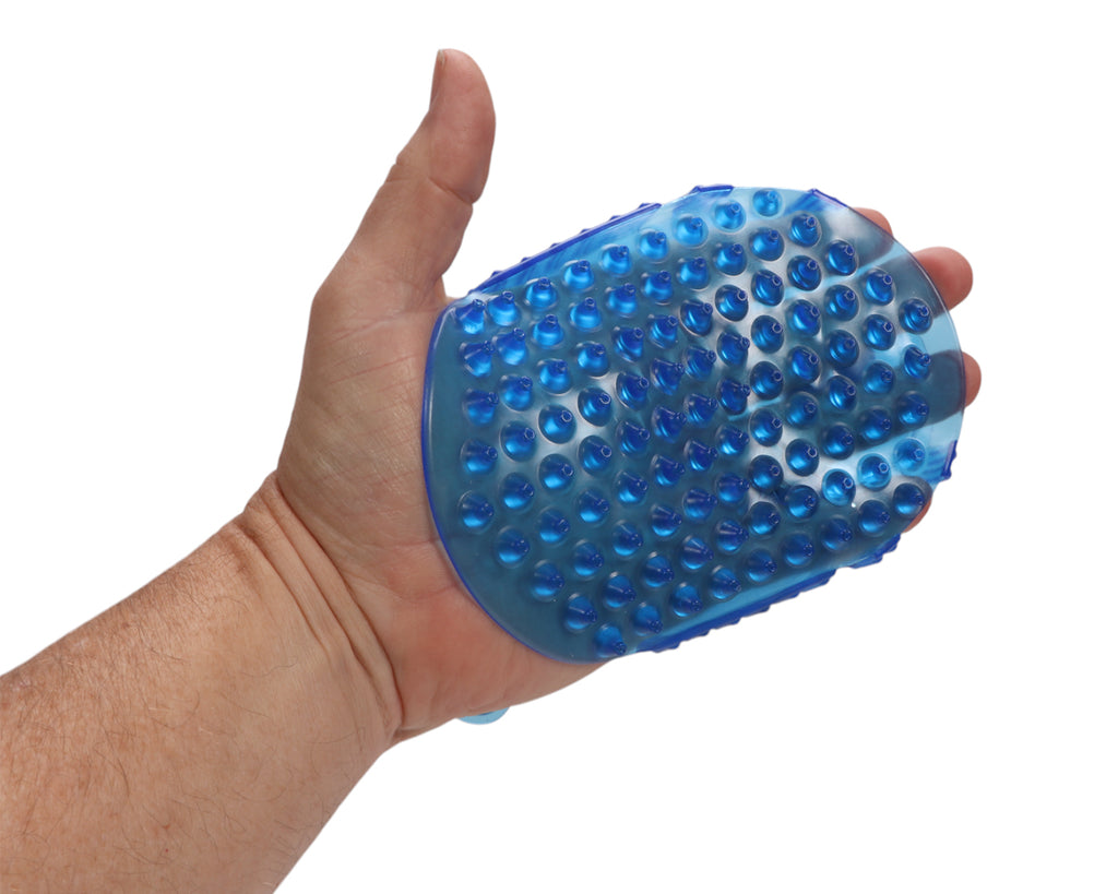 Magnetic Ball Massage Comb - Blue