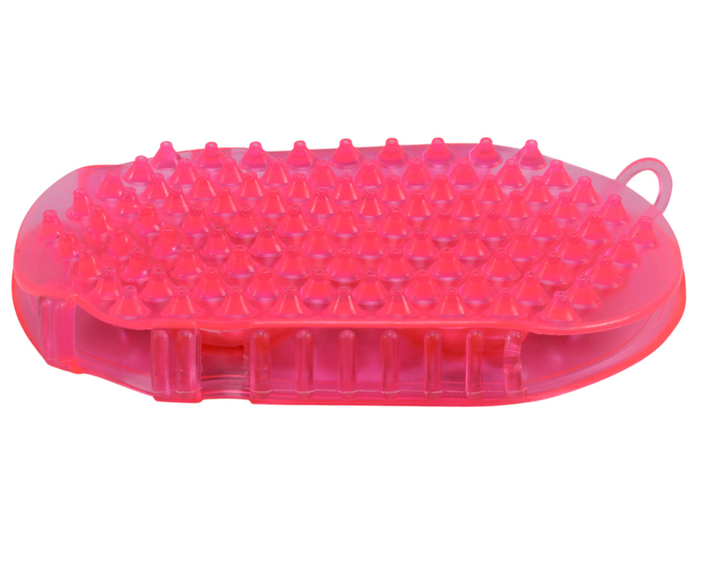 Magnetic Ball Massage Comb - Pink