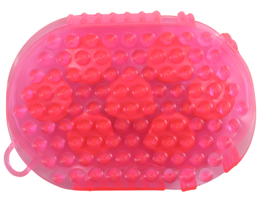 Magnetic Ball Massage Comb - Pink