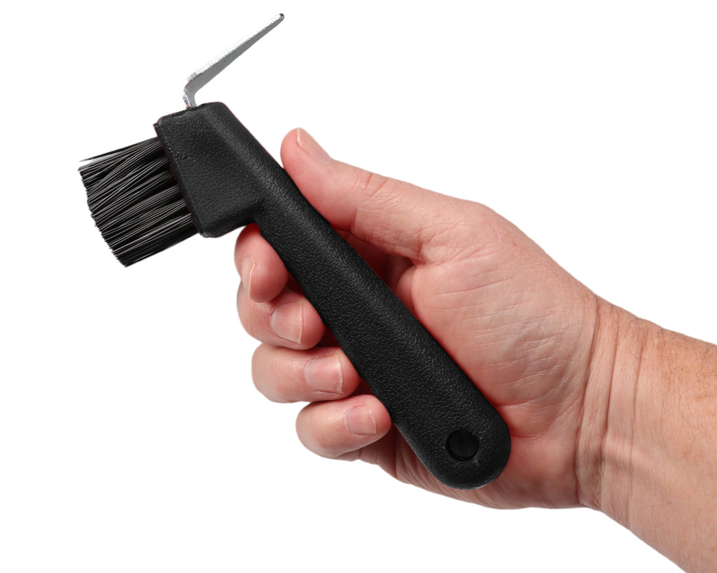 Deluxe Hoof Pick - Black