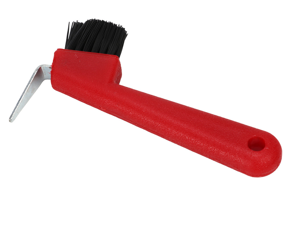 Deluxe Hoof Pick - Red