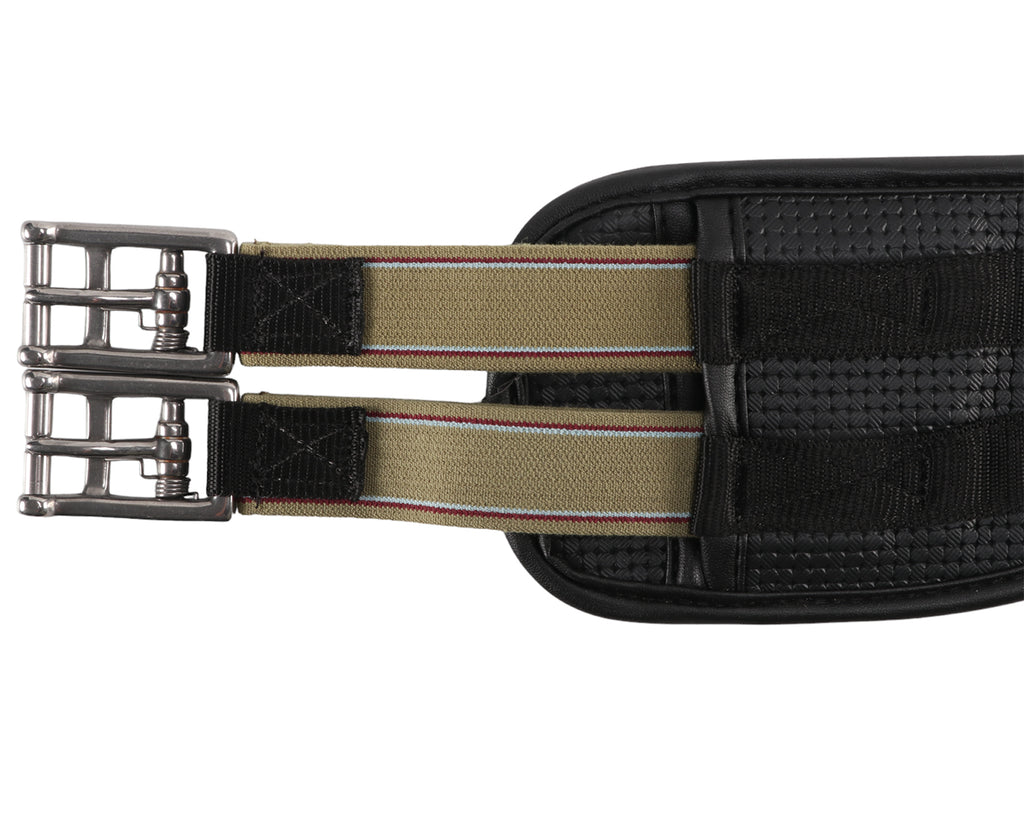 Equi-Prene Pressure Eze Girth Two Buckle Elastic - Black