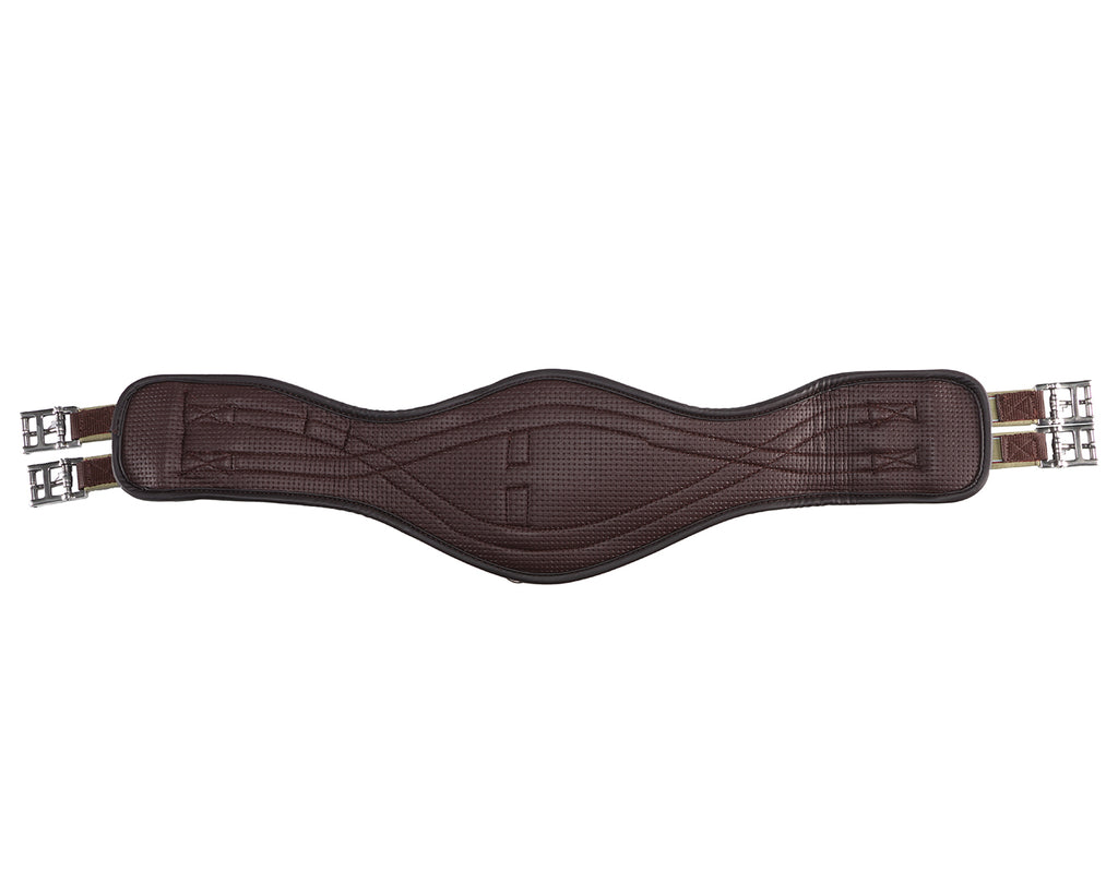 Equi-Prene Pressure Eze Girth Two Buckle Elastic - Brown