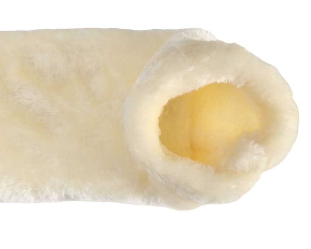 Fleece Girth Cover - White