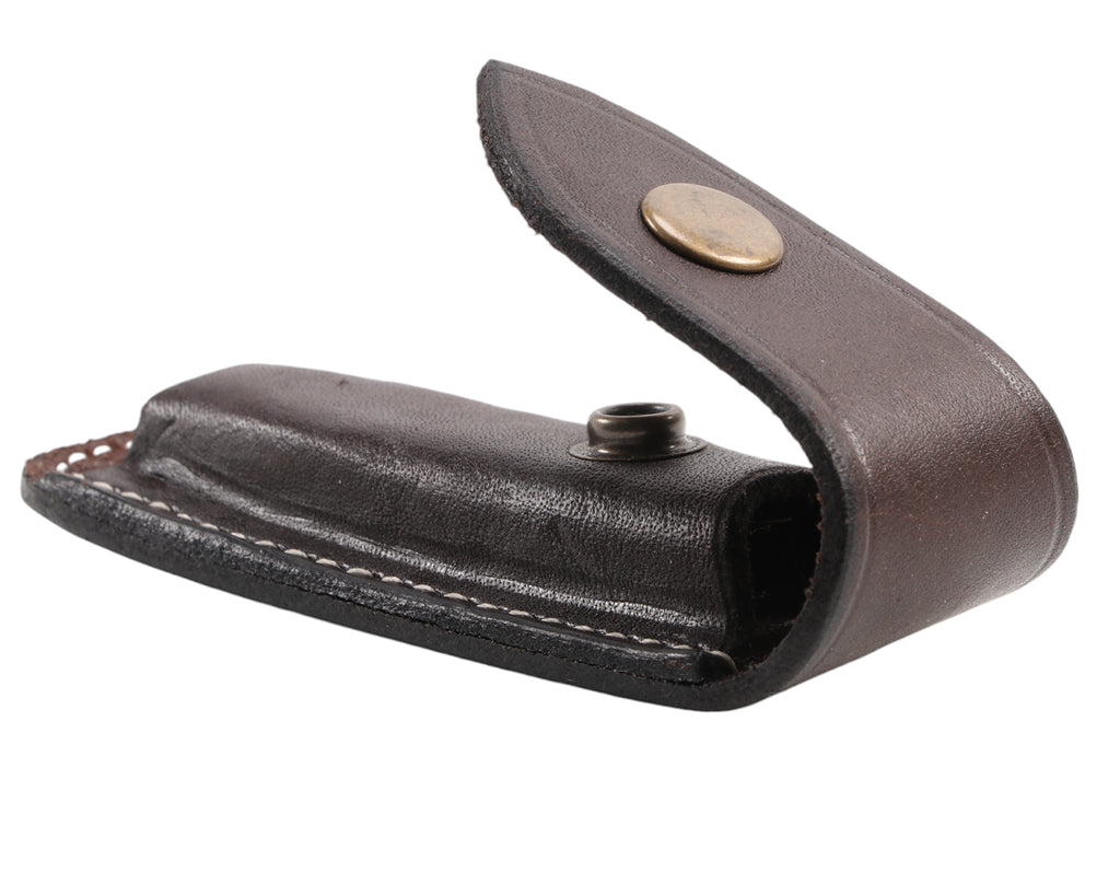 StockMaster Knife Pouch in brown leather