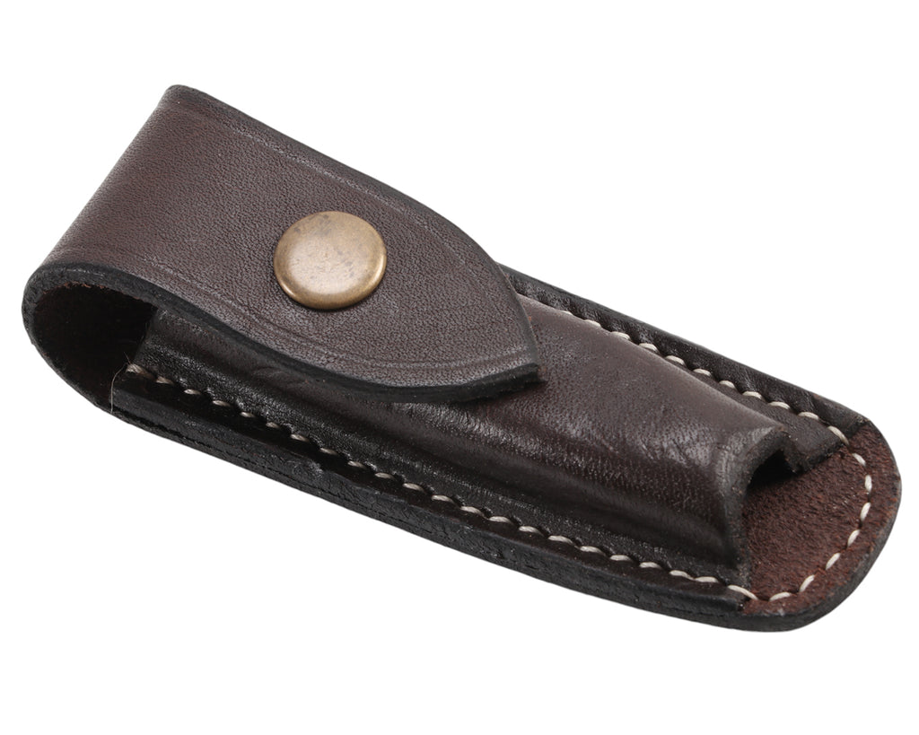 StockMaster Knife Pouch in brown leather