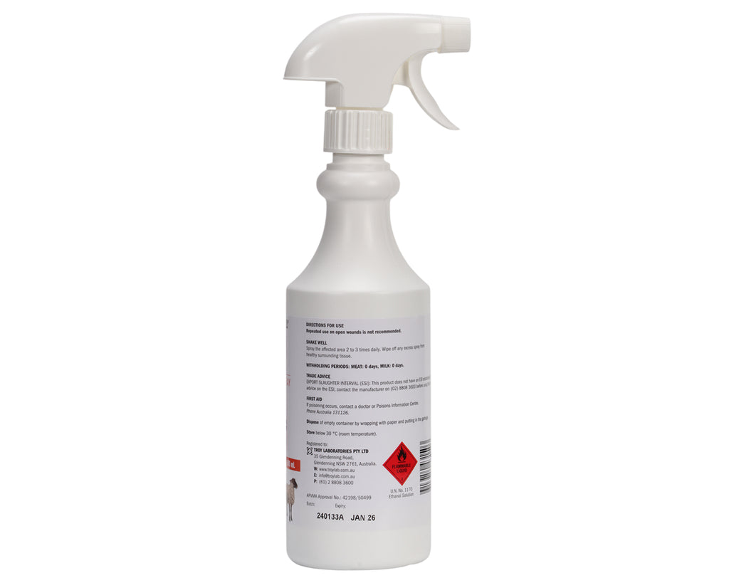 Troy Debrisol Wound Spray 500mL