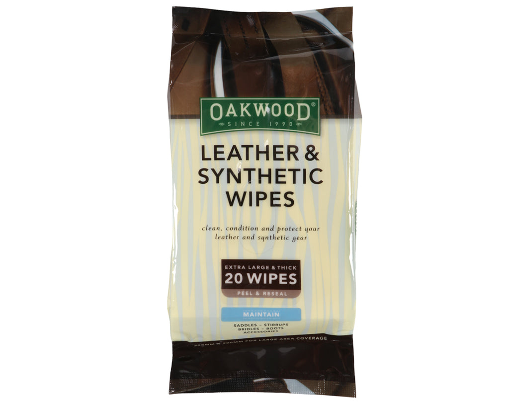 Oakwood Leather & Synthetic Wipes