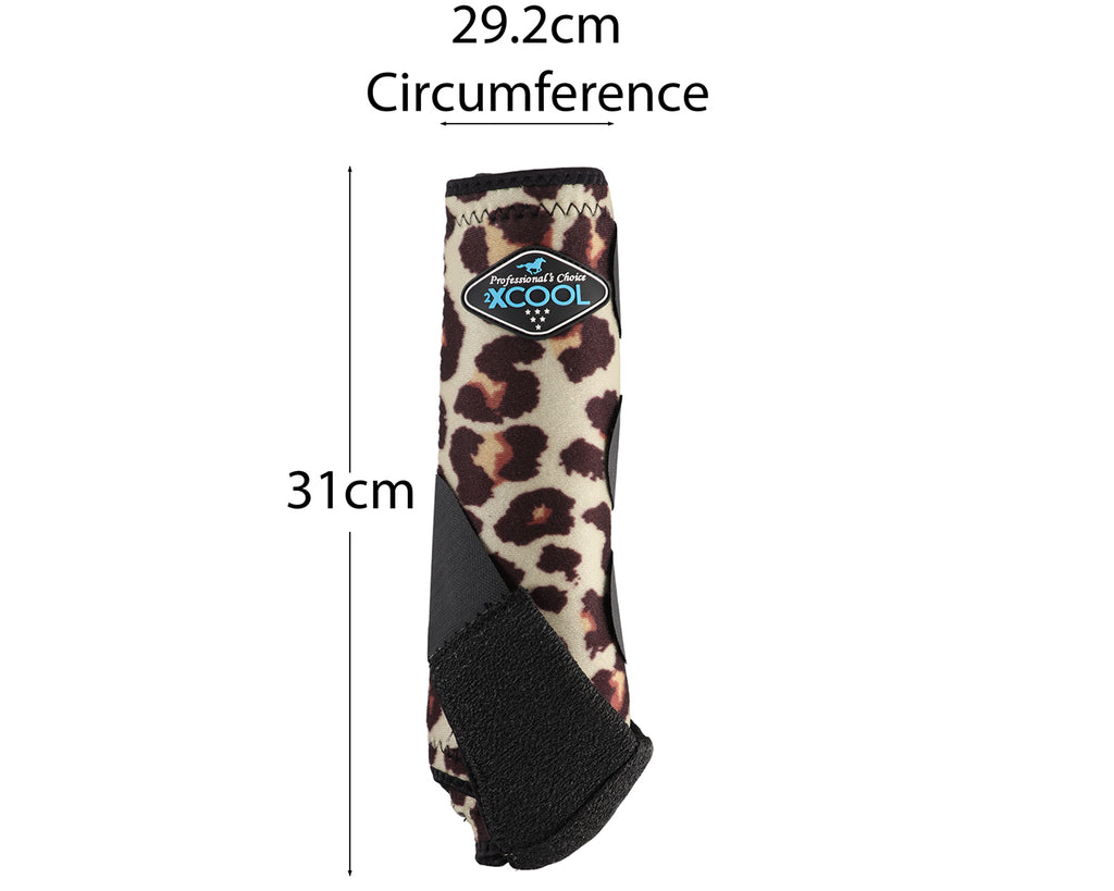 Professional's Choice XCool SMB Boots Front Limited Edition - Cheetah