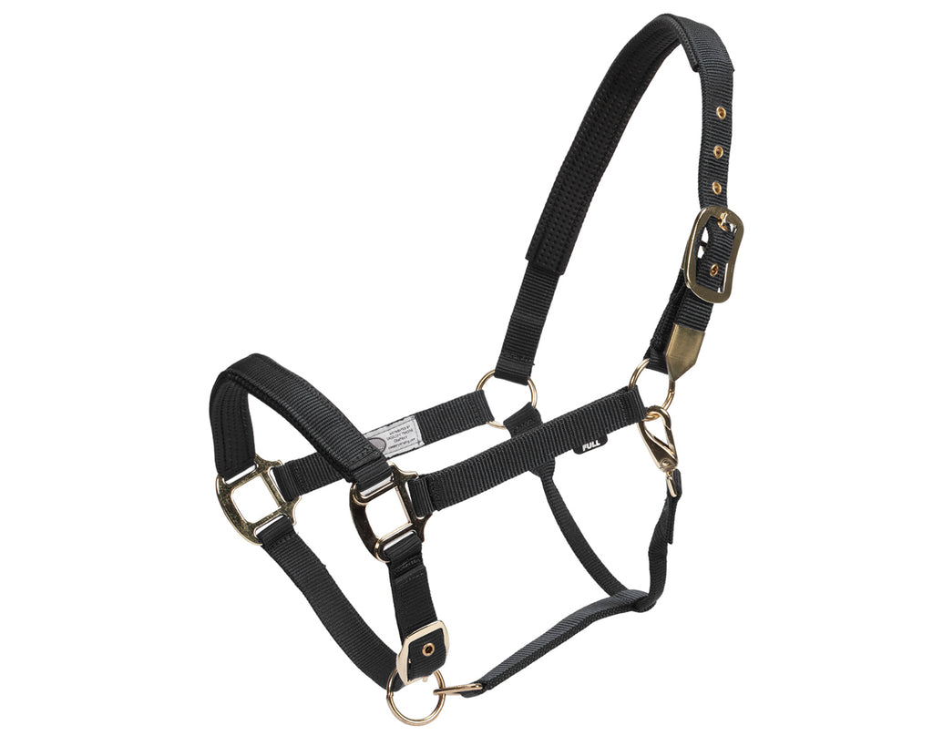 GG Australia Deluxe Nylon Halter - Black