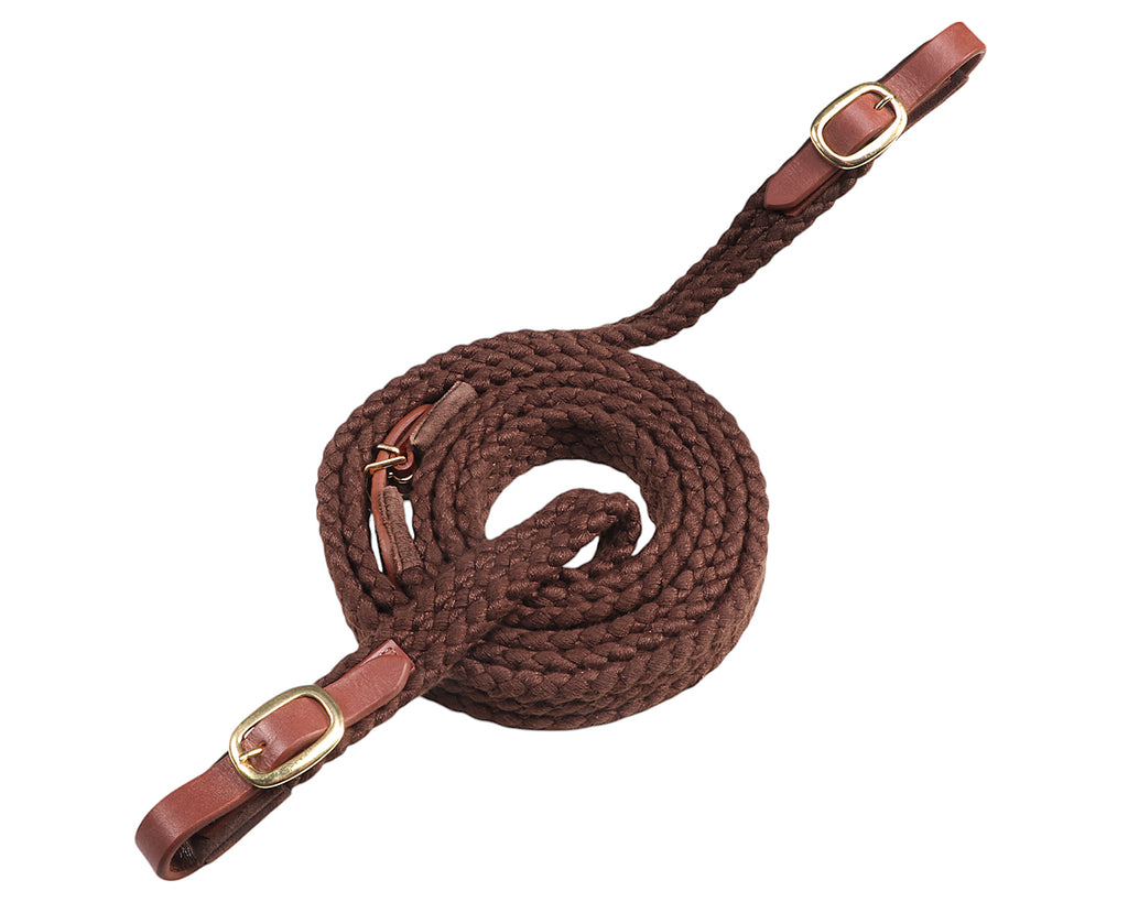 Cottonfields Hack Reins - Brown