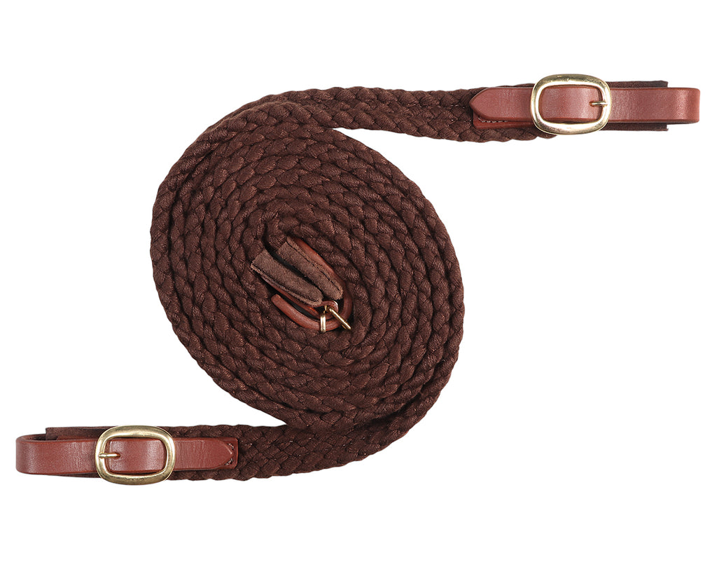 Cottonfields Hack Reins - Brown