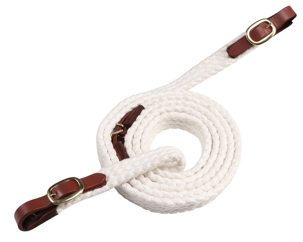 Cottonfields Hack Reins - White