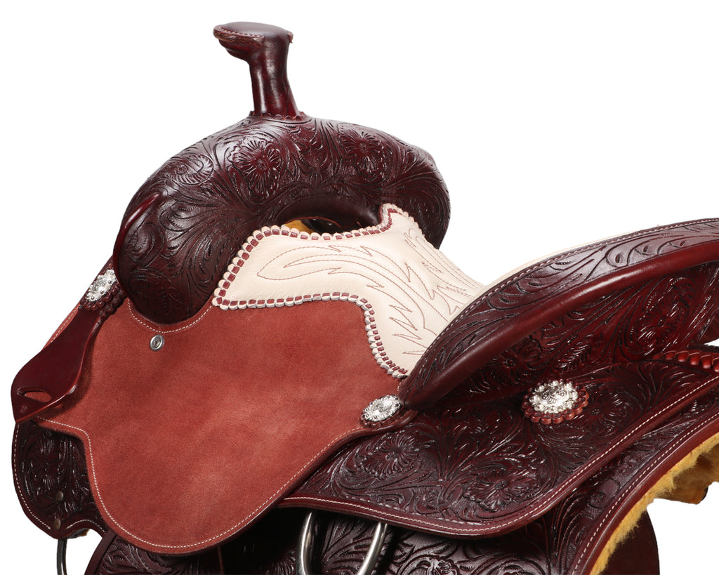 Dakota Stitched Seat Roper Saddle