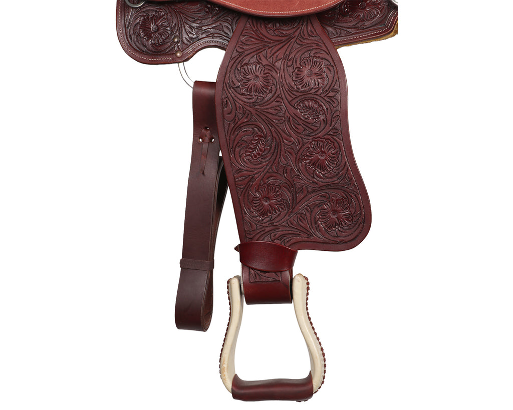 Dakota Stitched Seat Roper Saddle