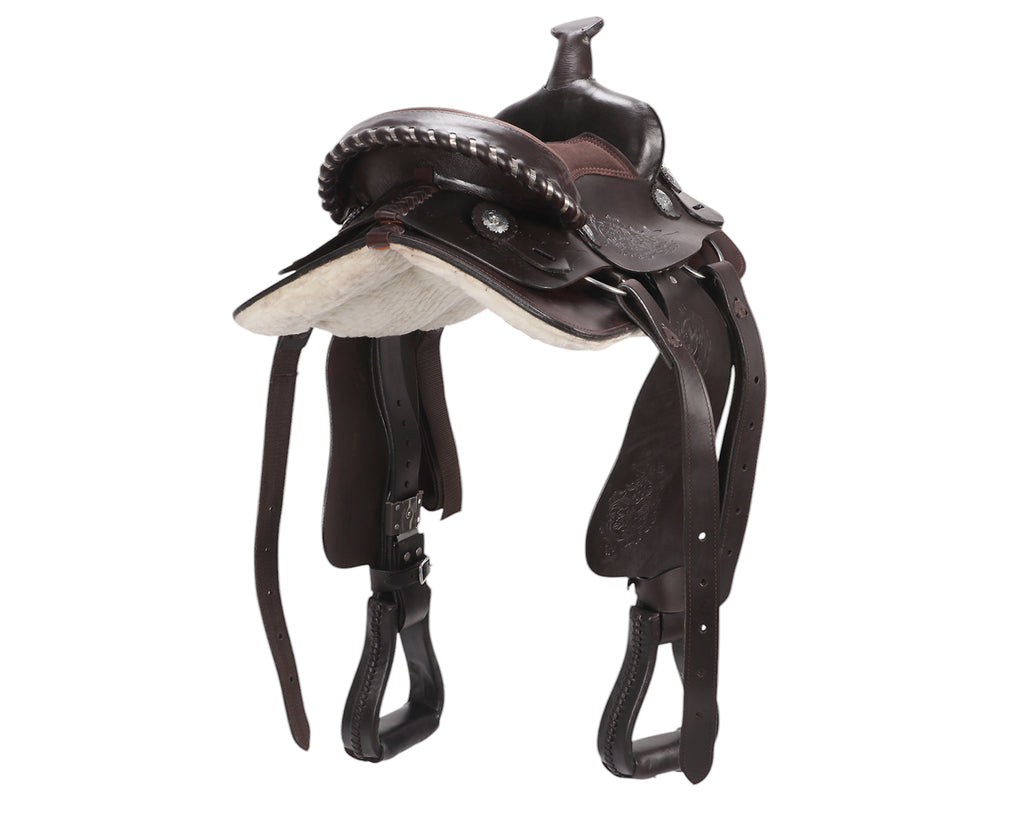 Argyle Pony Western Saddle 13" Seat