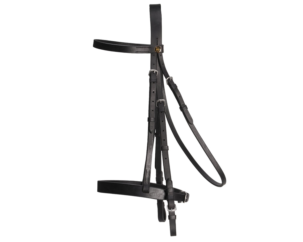 Jeremy & Lord Snaffle Bridle - Black