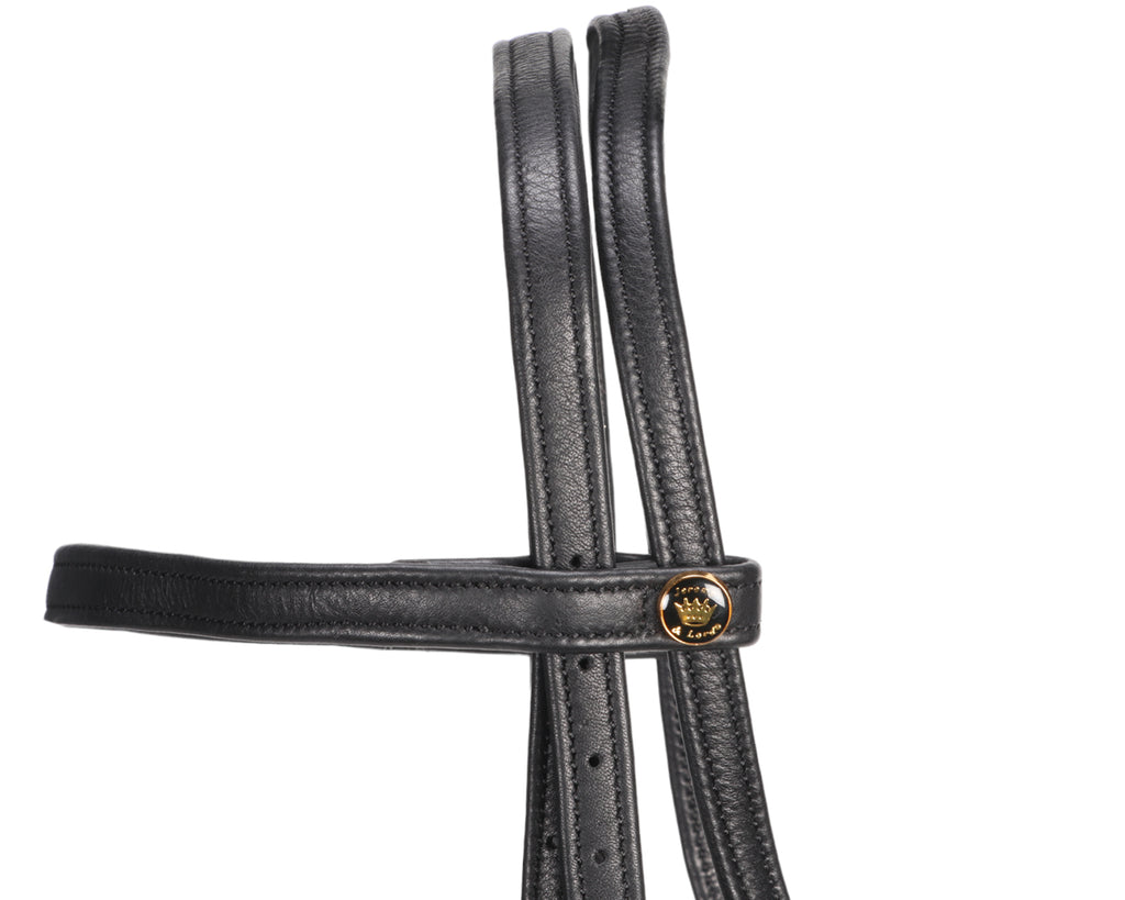 Jeremy & Lord Nappa Snaffle Bridle Head