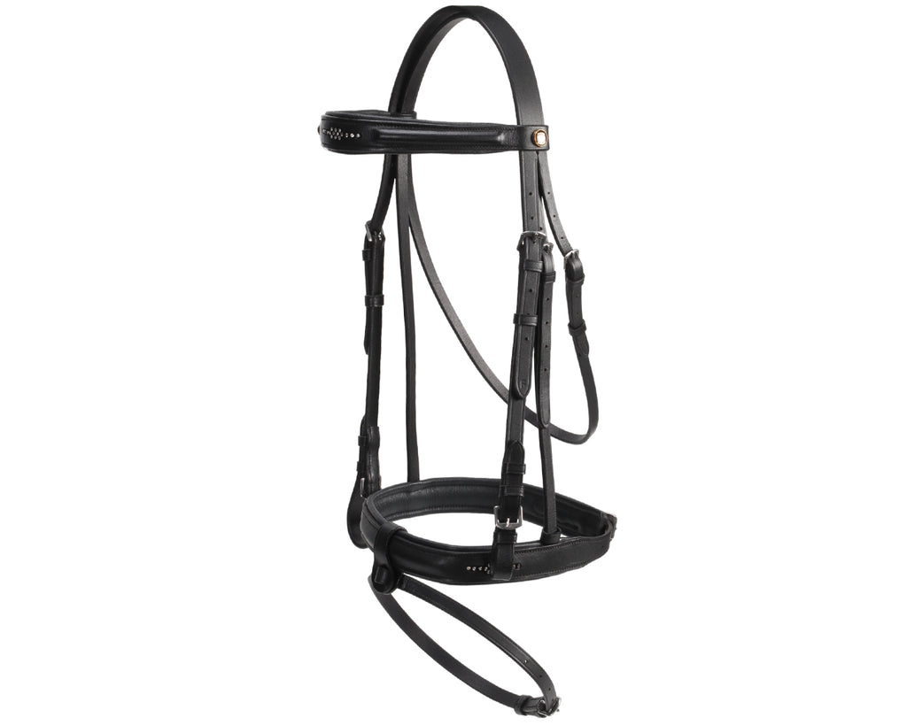 Jeremy & Lord Bling Bridle - Black